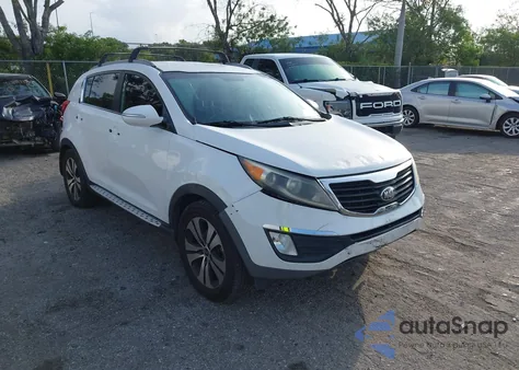 2013 Kia Sportage Ex from USA, damaged, VIN KNDPC3A22D7420590